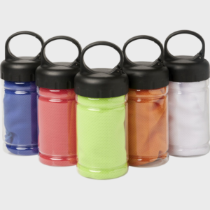 Koel Fitness Handdoek in Draagbare Container | 80 x 30 cm